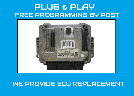 ECU FORD FIESTA  9V21-12A650-AB 0281015428 PLUG AND PLAY - Glasgow Car Parts Store