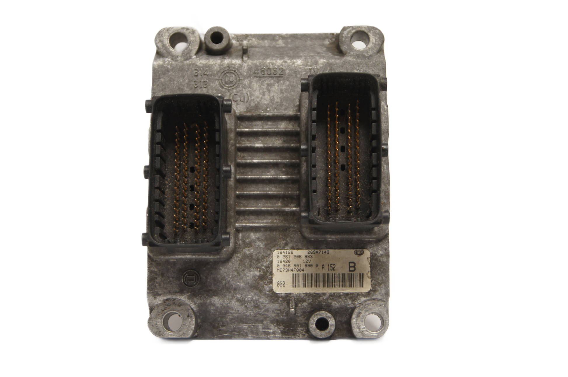 FIAT BRAVA BRAVO 1.2 16V ENGINE ECU 0261206983  .Virgin ECU - Glasgow Car Parts Store