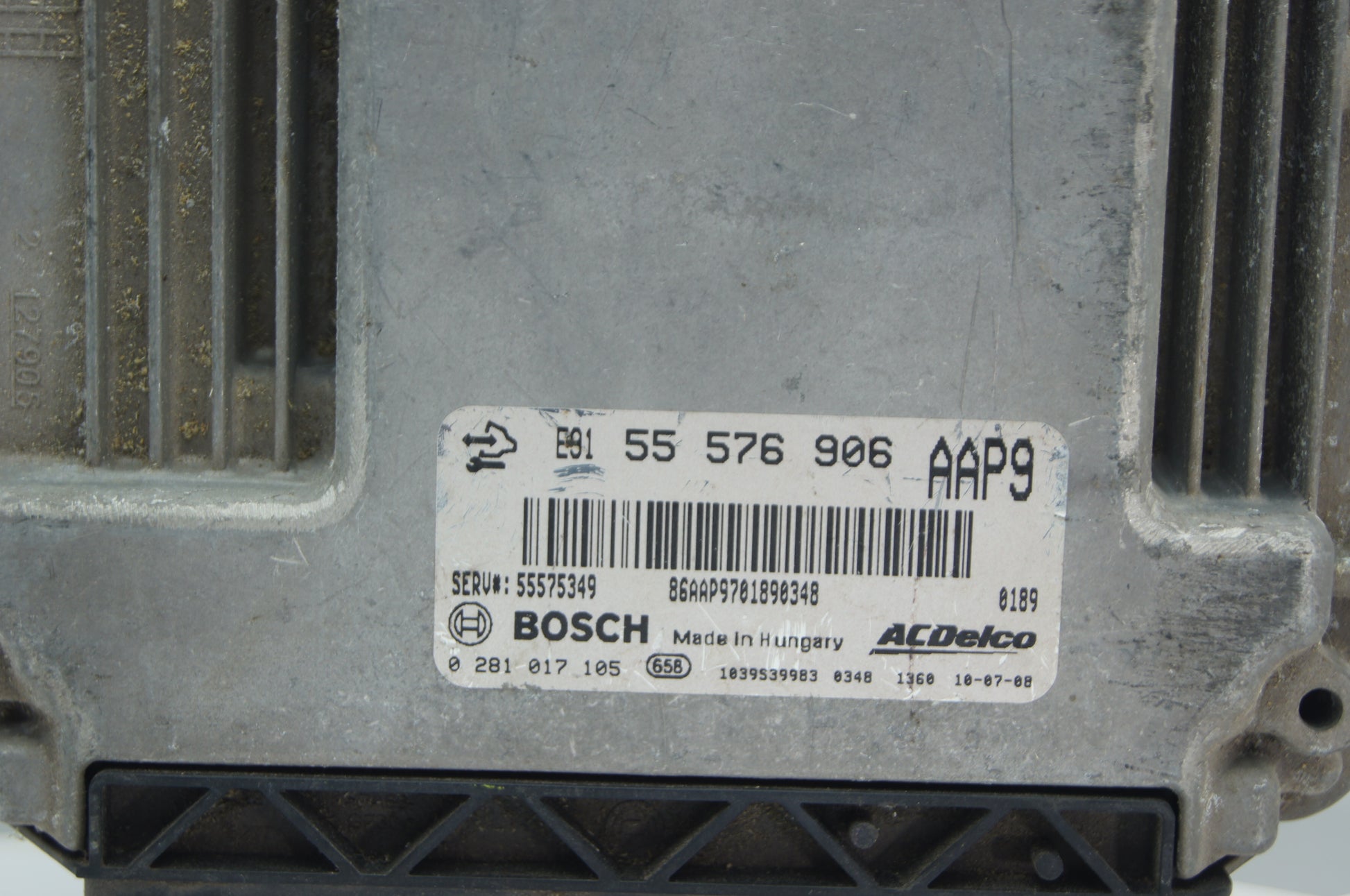 VAUXHALL INSIGNIA 2.0 CDTI ENGINE CONTROL ECU MODULE 55576906 - Glasgow Car Parts Store