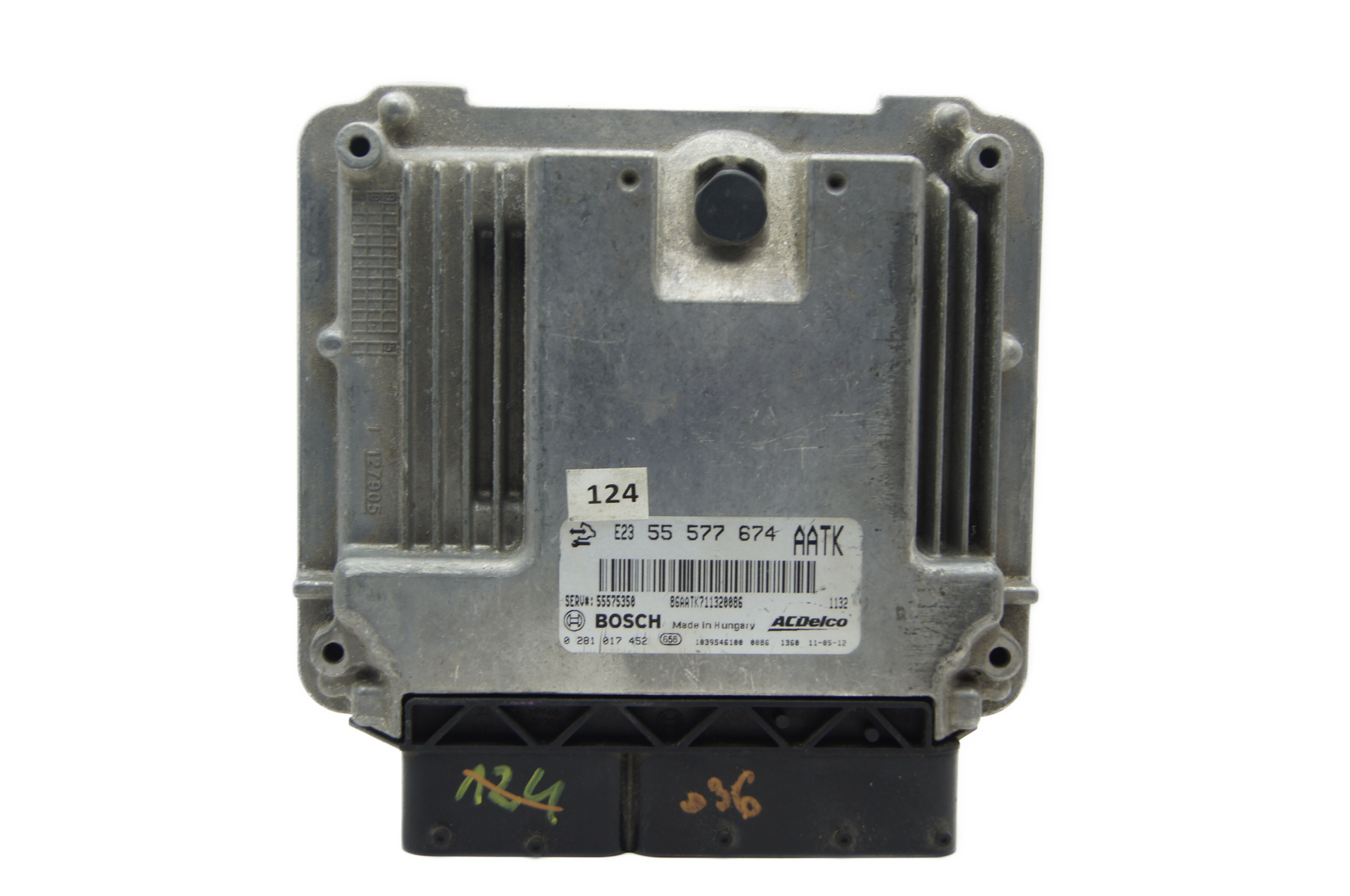 Vauxhall Insignia 2.0 Diesel Engine Control Unit ECU 0281017452 55577674 AATK - Glasgow Car Parts Store