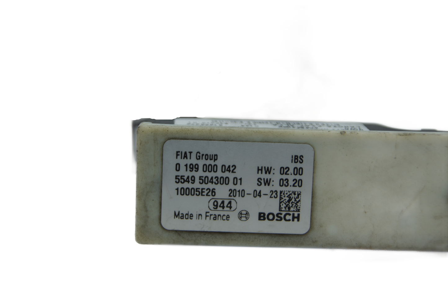 ALFA ROMEO FIAT  BOSCH BATTERY SENSOR BATTERY NEGATIVE TERMINAL 5549504300 01 - Glasgow Car Parts Store
