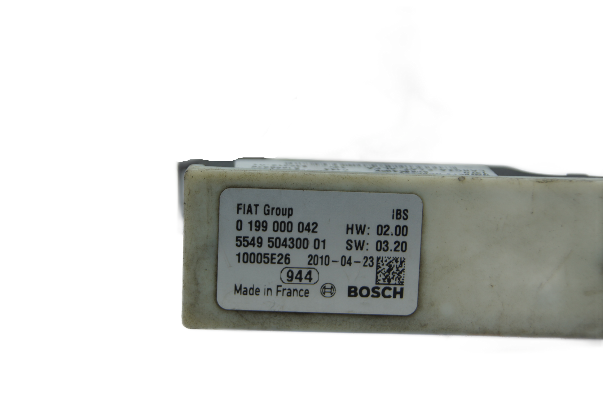ALFA ROMEO FIAT  BOSCH BATTERY SENSOR BATTERY NEGATIVE TERMINAL 5549504300 01 - Glasgow Car Parts Store