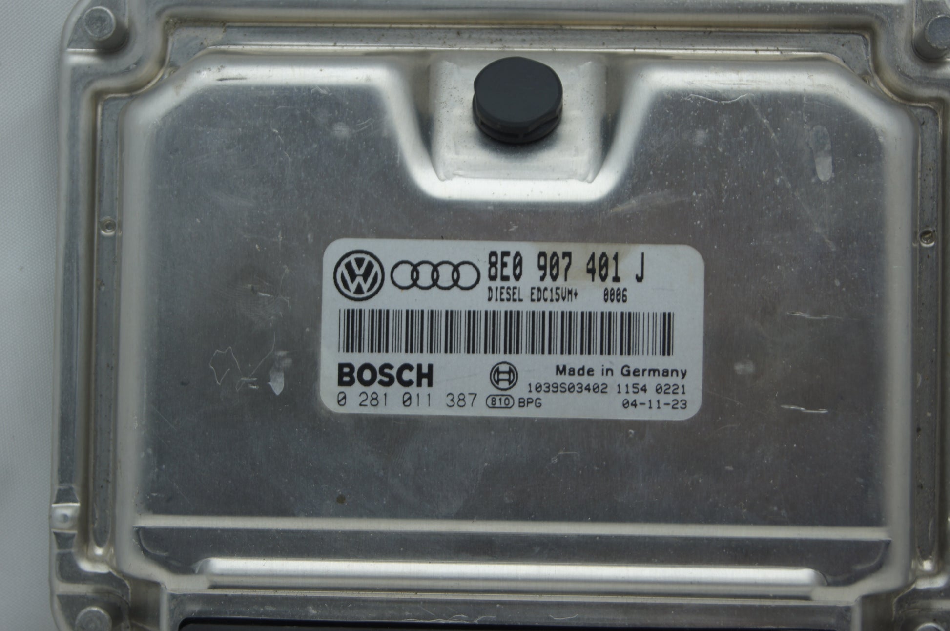 AUDI A4 2.5 TDI BAU ECU PLUG & PLAY IMMO OFF ORIGINAL 8E0907401J 0281011387 - Glasgow Car Parts Store