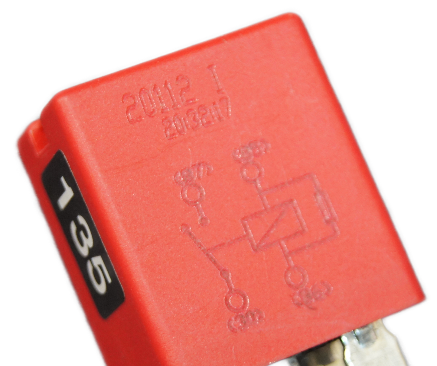 135-Fiat Alfa Lancia (95-10) 4-Pin Multi-Use Red Relay  232005 30A - Glasgow Car Parts Store