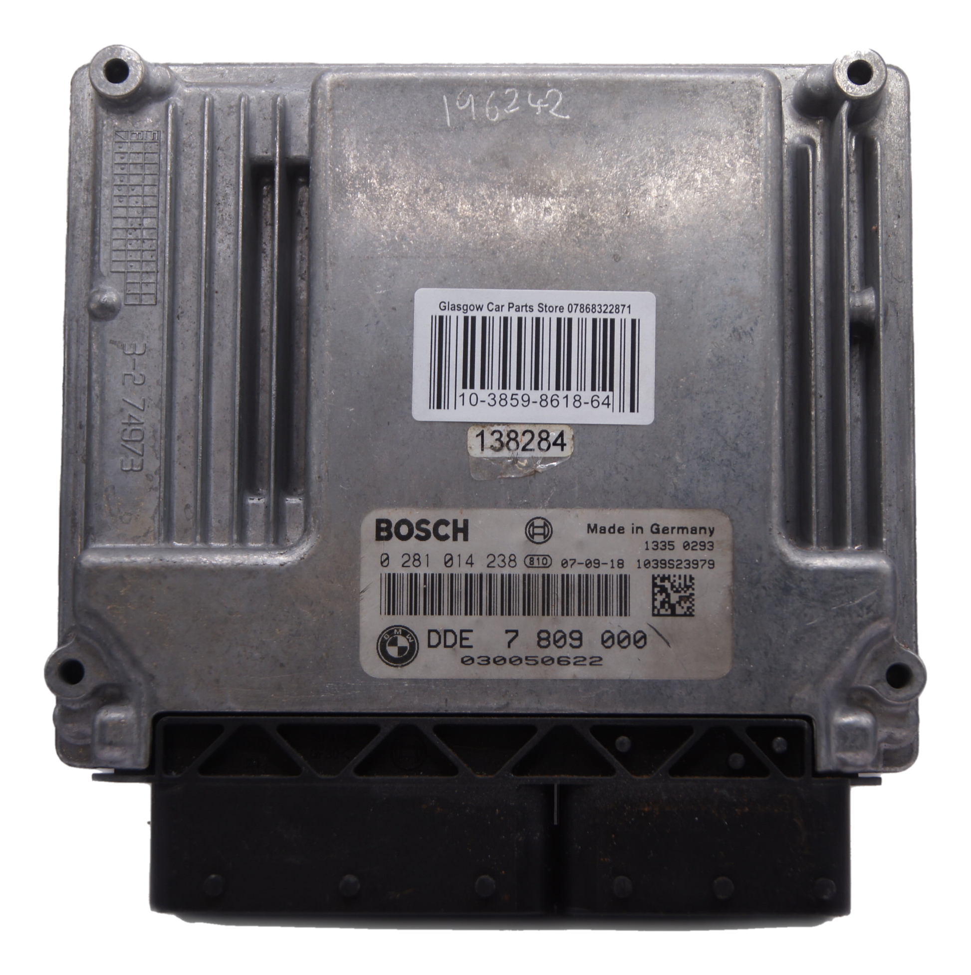 BMW  7809000 0281014238 ENGINE CONTROL UNIT ECU - Glasgow Car Parts Store