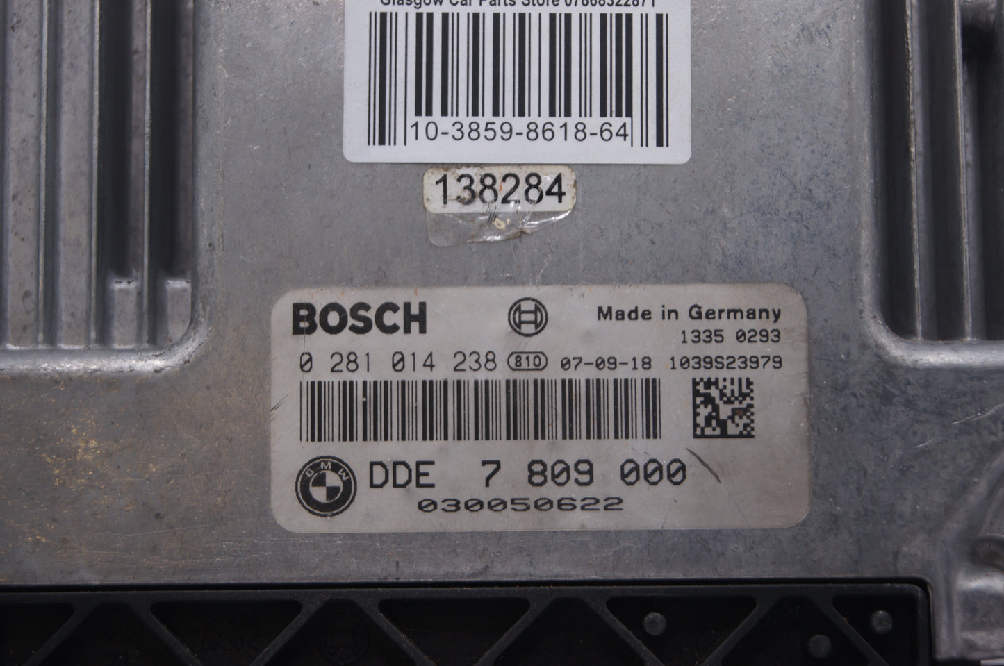 BMW  7809000 0281014238 ENGINE CONTROL UNIT ECU - Glasgow Car Parts Store