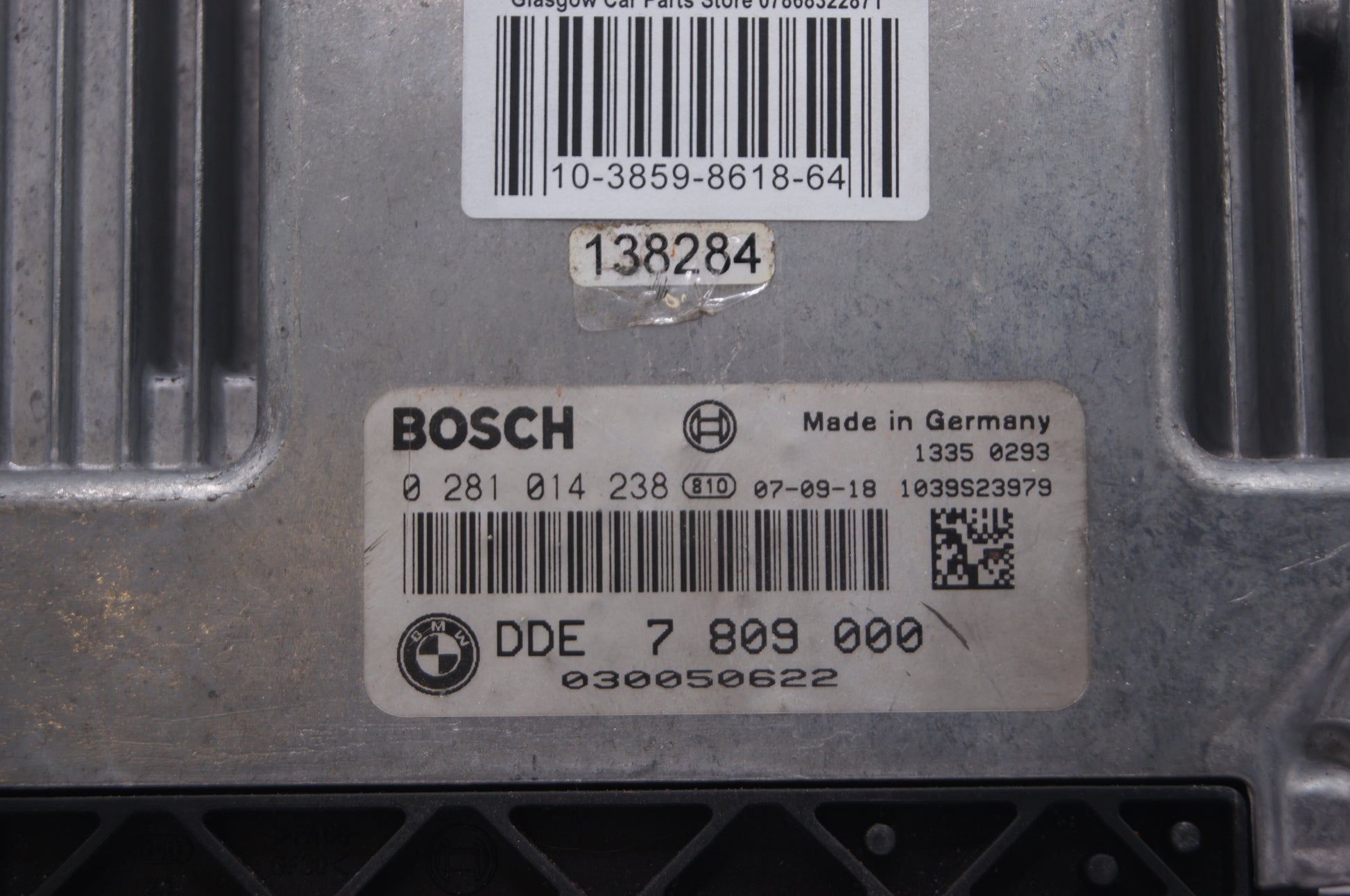 BMW  7809000 0281014238 ENGINE CONTROL UNIT ECU - Glasgow Car Parts Store