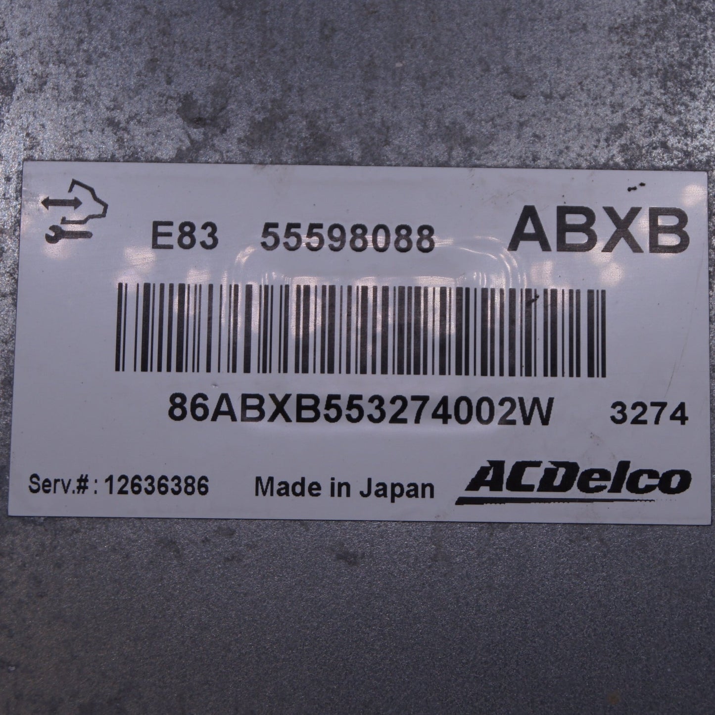 VAUXHALL E83 ECU 55598088 ABXB PLUG & PLAY. - Glasgow Car Parts Store