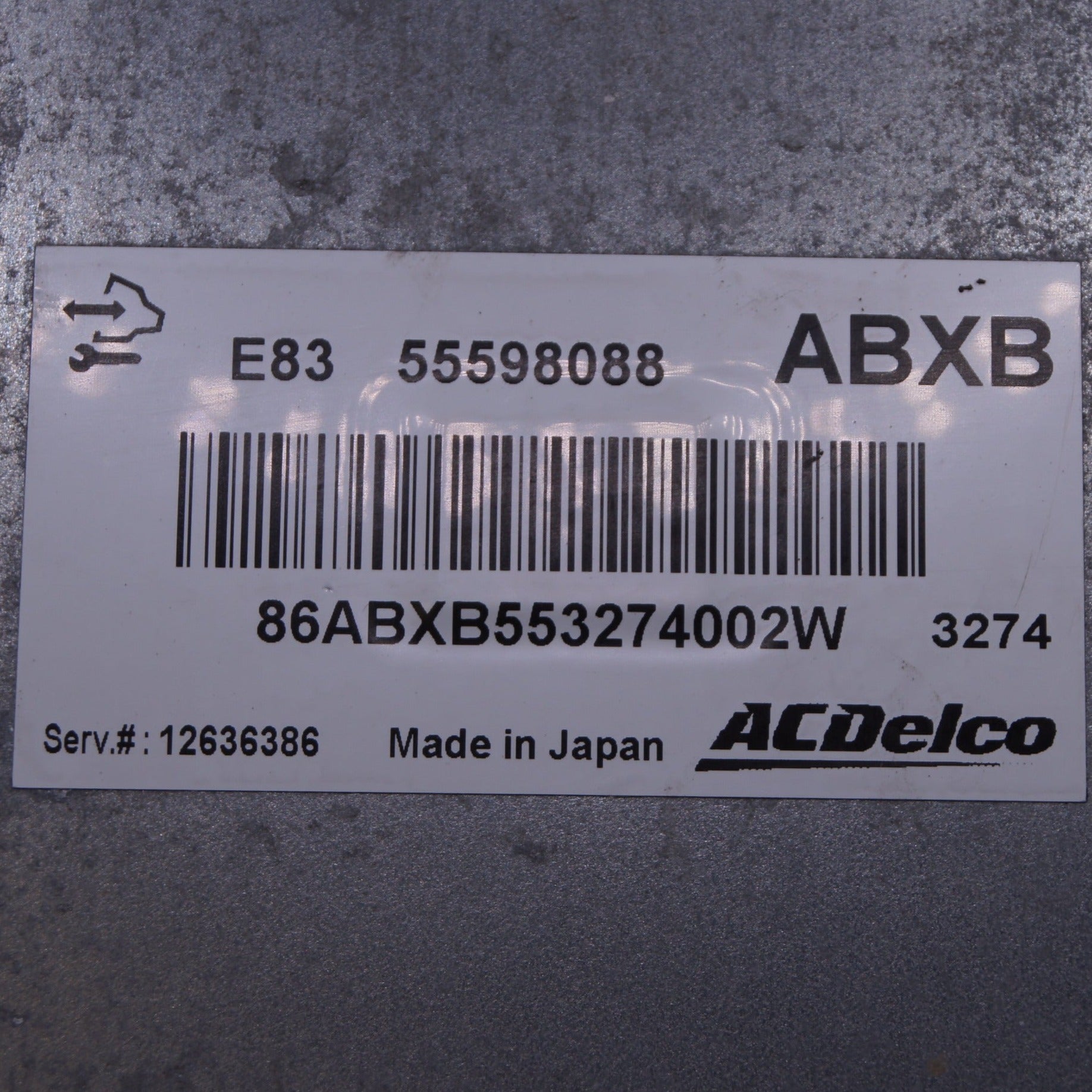 VAUXHALL E83 ECU 55598088 ABXB PLUG & PLAY. - Glasgow Car Parts Store