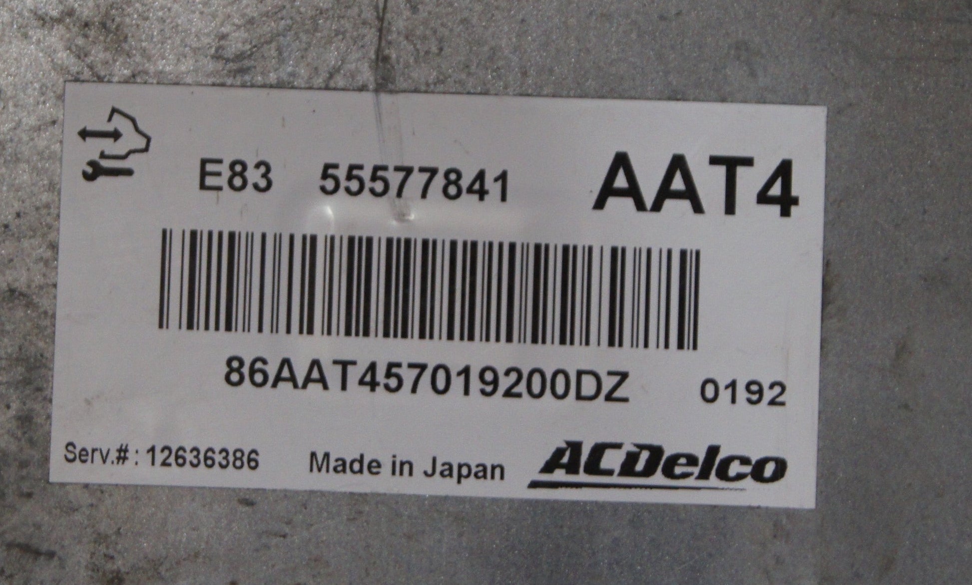 VAUXHALL E83 ECU 55577841 AAT4 PLUG & PLAY. - Glasgow Car Parts Store