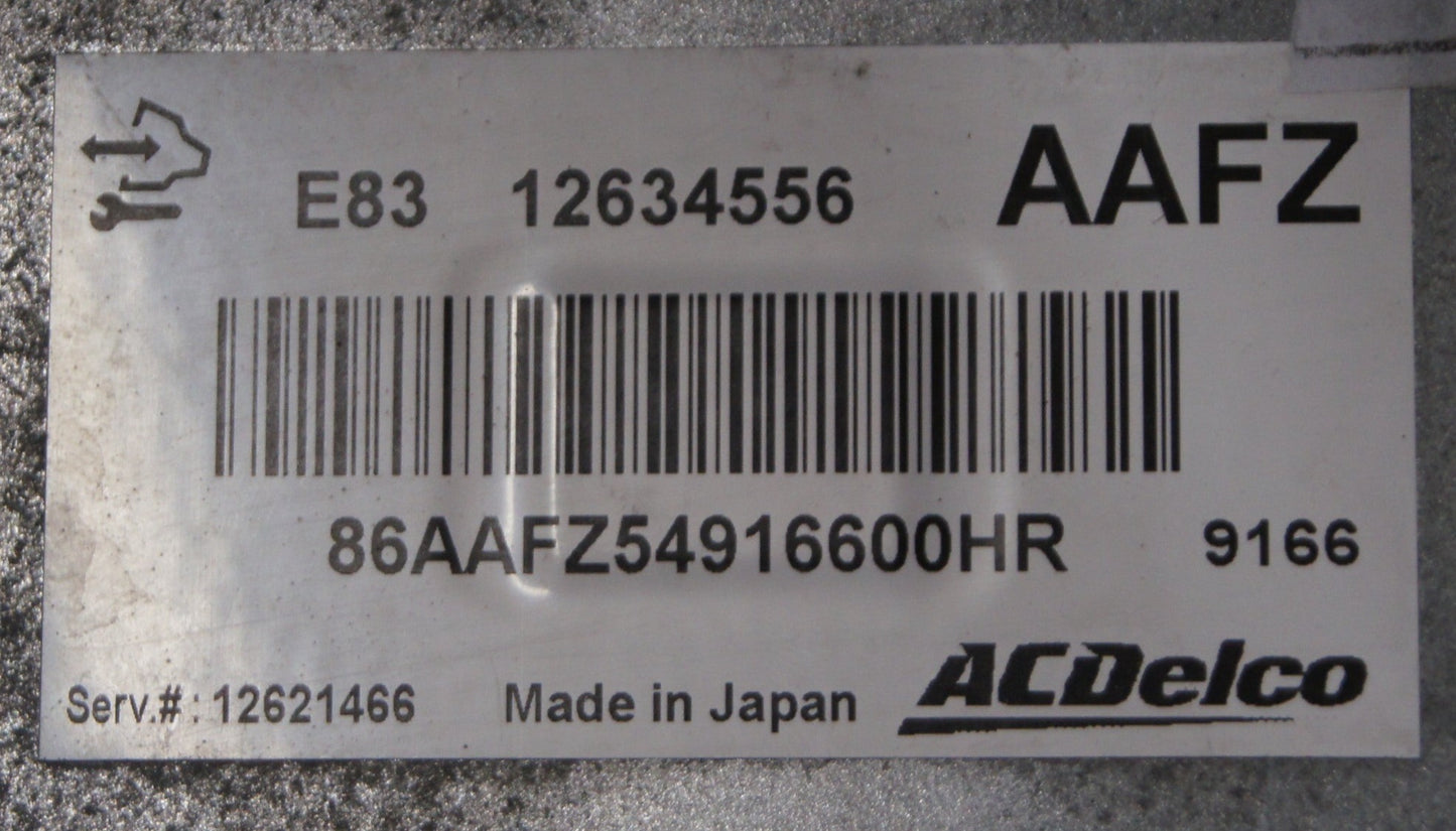 VAUXHALL E83 ECU 12634556 AAFZ PLUG & PLAY. - Glasgow Car Parts Store