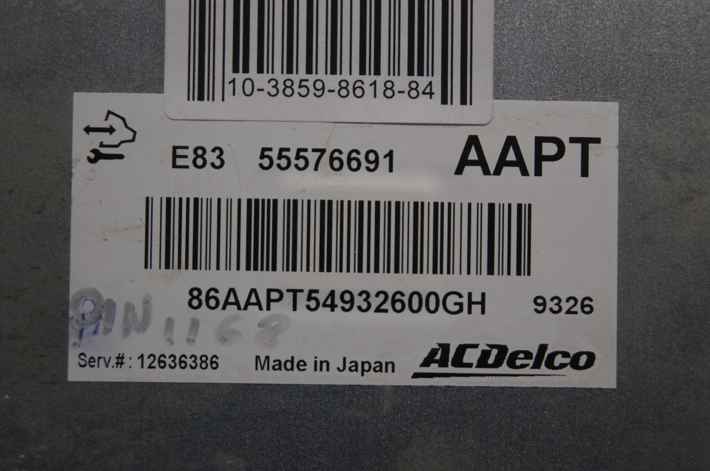 VAUXHALL E83 ECU 55576691 AAPT PLUG & PLAY. - Glasgow Car Parts Store