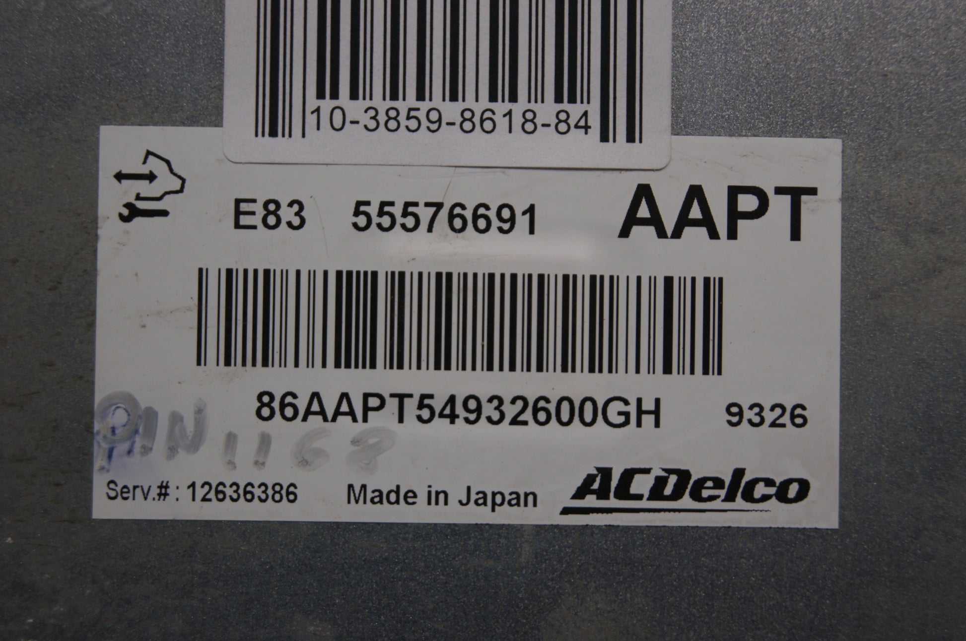 VAUXHALL E83 ECU 55576691 AAPT PLUG & PLAY. - Glasgow Car Parts Store