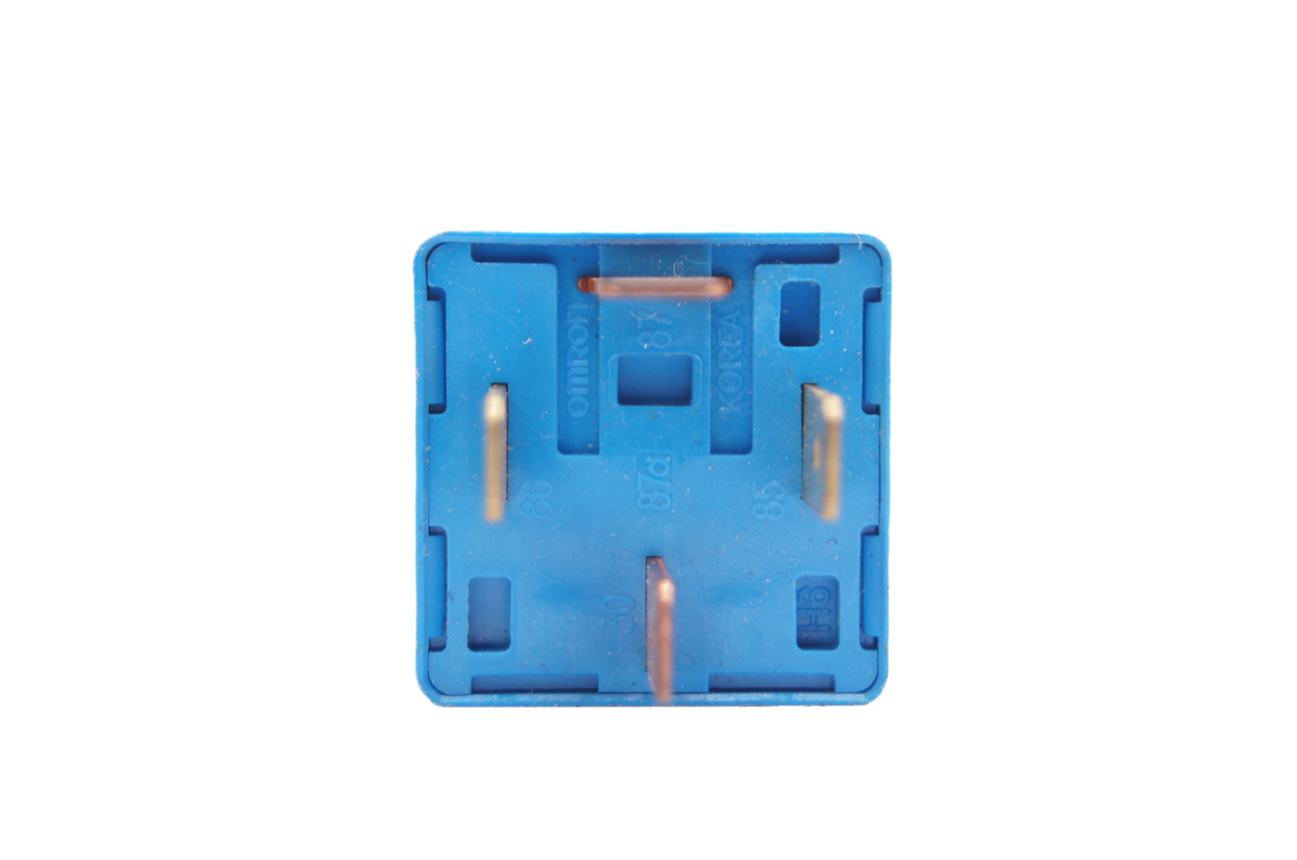 Kia  Hyundai  Multi-Use 4-Pin Blue Relay Omron 95230-3A400 - Glasgow Car Parts Store