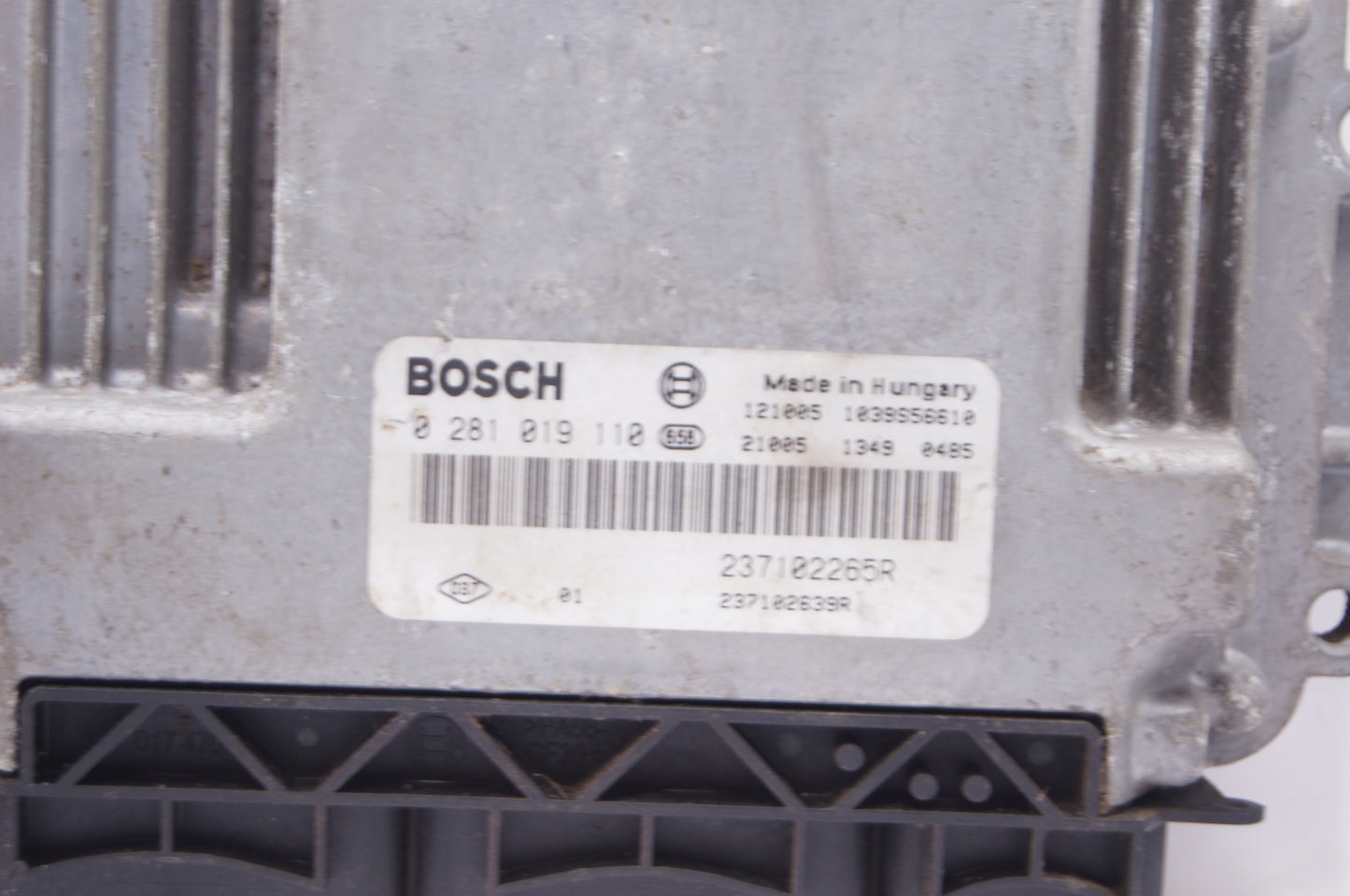 RENAULT MASTER MOVANO ECU 2.3 DCi 0281019110 237102265R