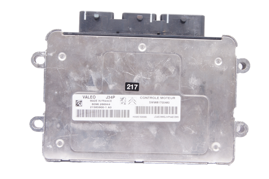 CITROEN PEUGOT ENGINE ECU SW9661700480 HW9651696680 VALEO - Glasgow Car Parts Store