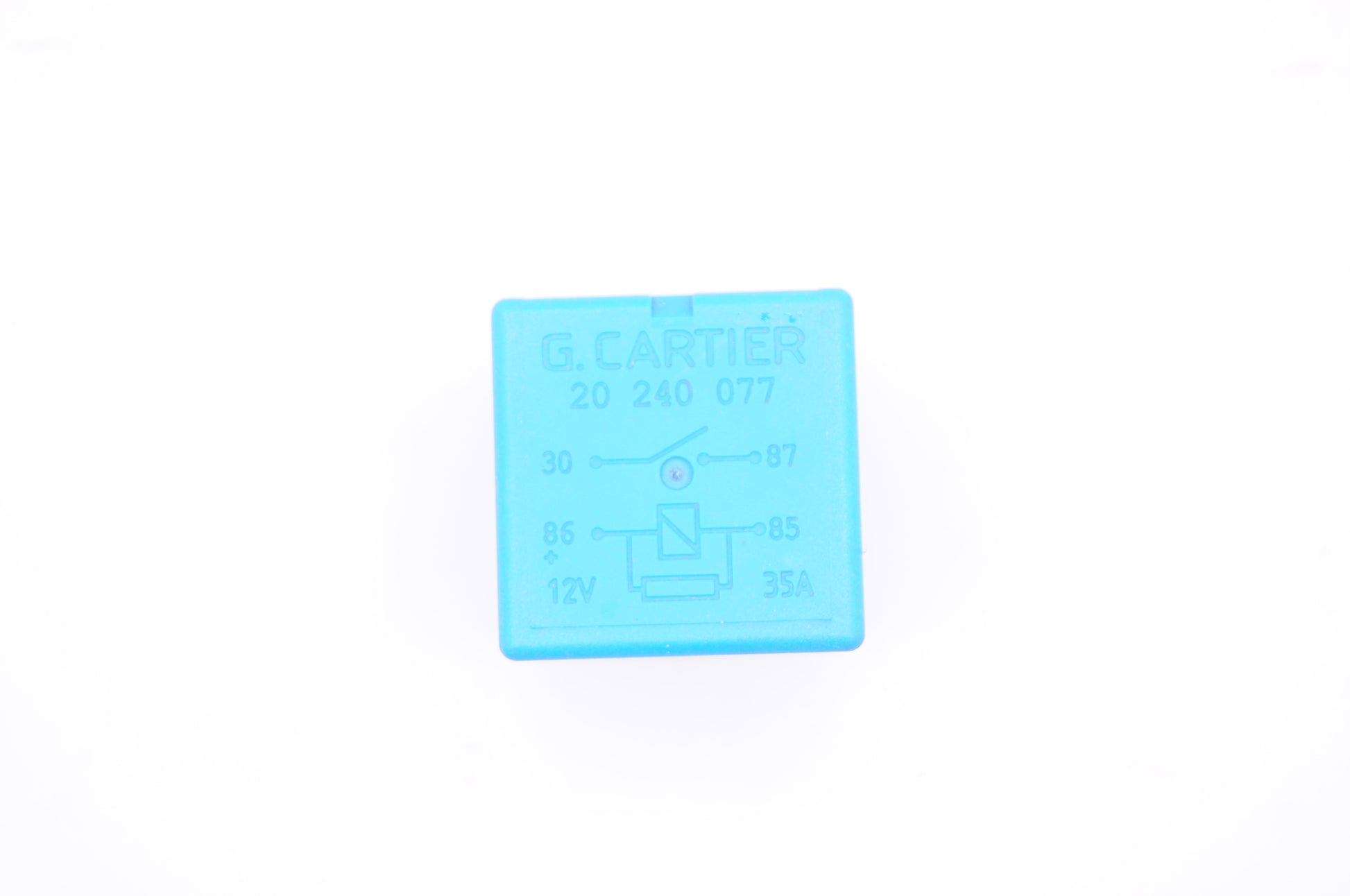 Dacia Renault 4-Pin Blue Relay 8200766081 . 20240077 12V - Glasgow Car Parts Store