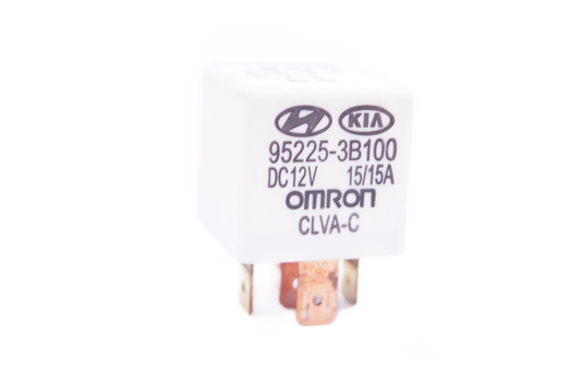 Kia Hyundai 5-Pin White Relay Assy-Power Omron 95225-3B100 DC12V 15/15A - Glasgow Car Parts Store