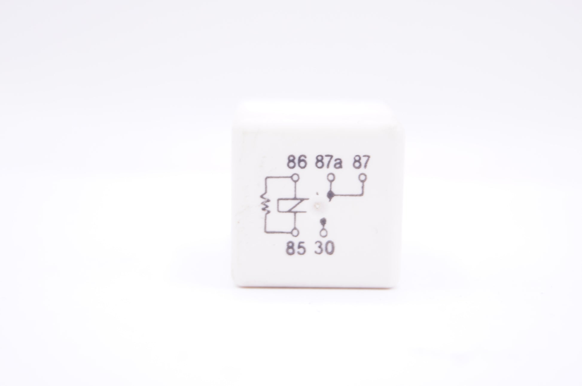 Kia Hyundai 5-Pin White Relay Assy-Power Omron 95225-3B100 DC12V 15/15A - Glasgow Car Parts Store