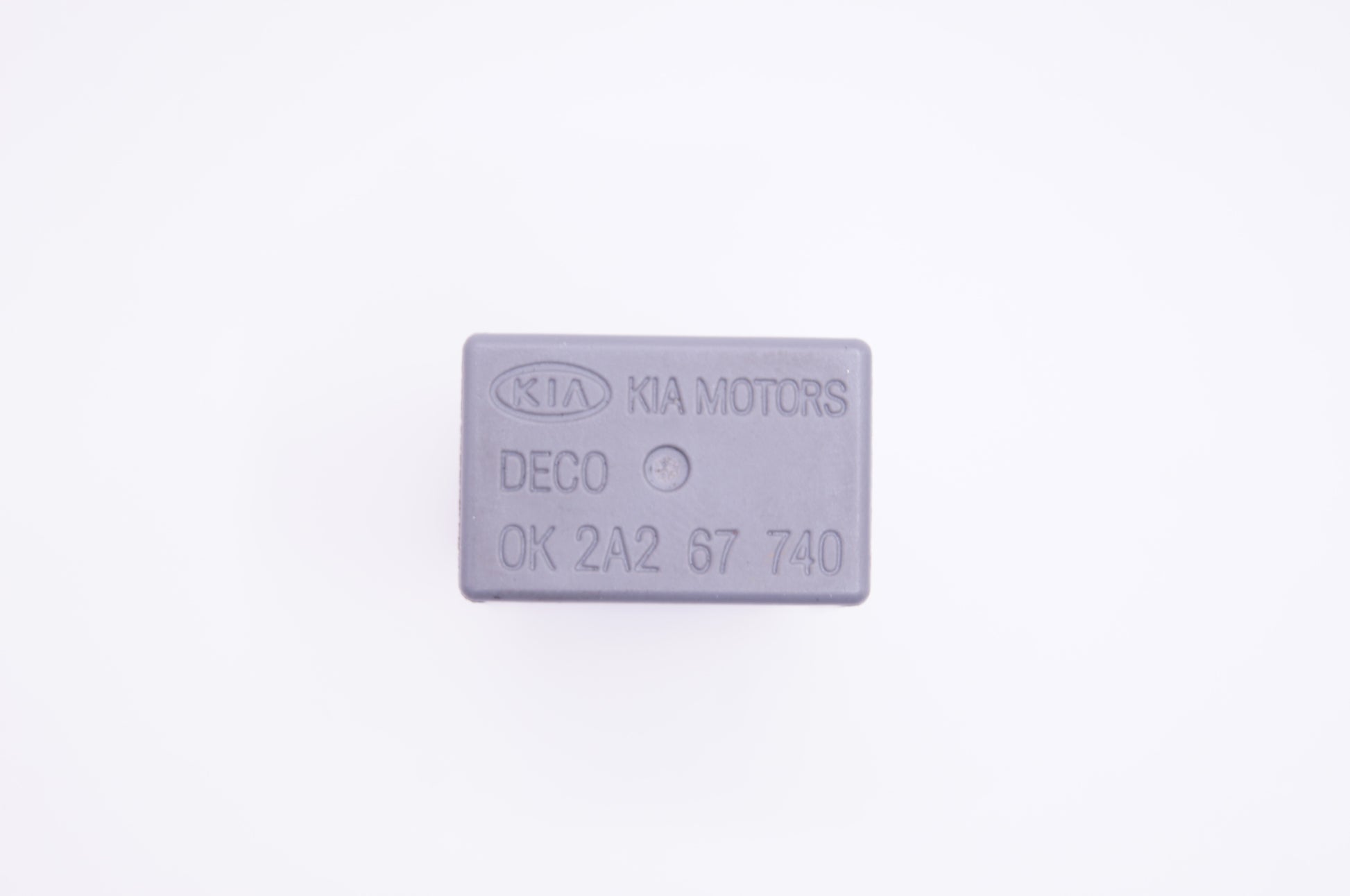 Kia Carens Rio Shuma Sedona Multi-Use Grey Relay OK2A267740 4-Pin DECO - Glasgow Car Parts Store