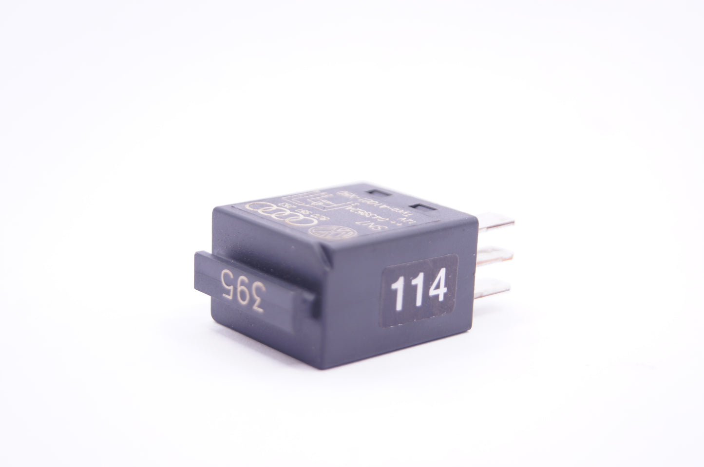 Genuine Audi VW Seat Skoda 5-Pin Black Relay 395 Tyco Multi-Use 8Z0951253 - Glasgow Car Parts Store