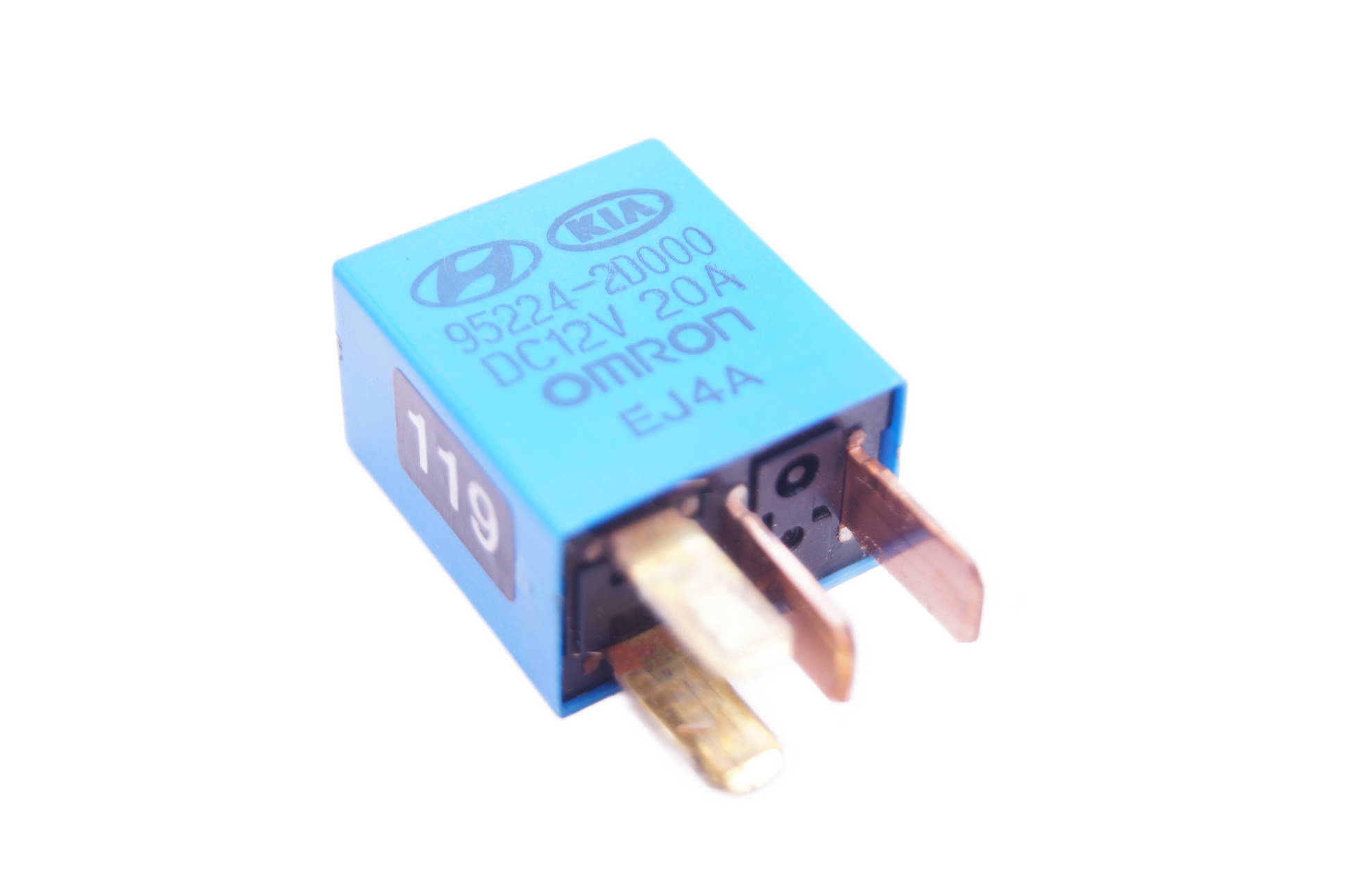 Multi Use Relay for  Hyundai & Kia replaces Omron 20A 4-Pin 12V Relays 95224-20000 - Glasgow Car Parts Store