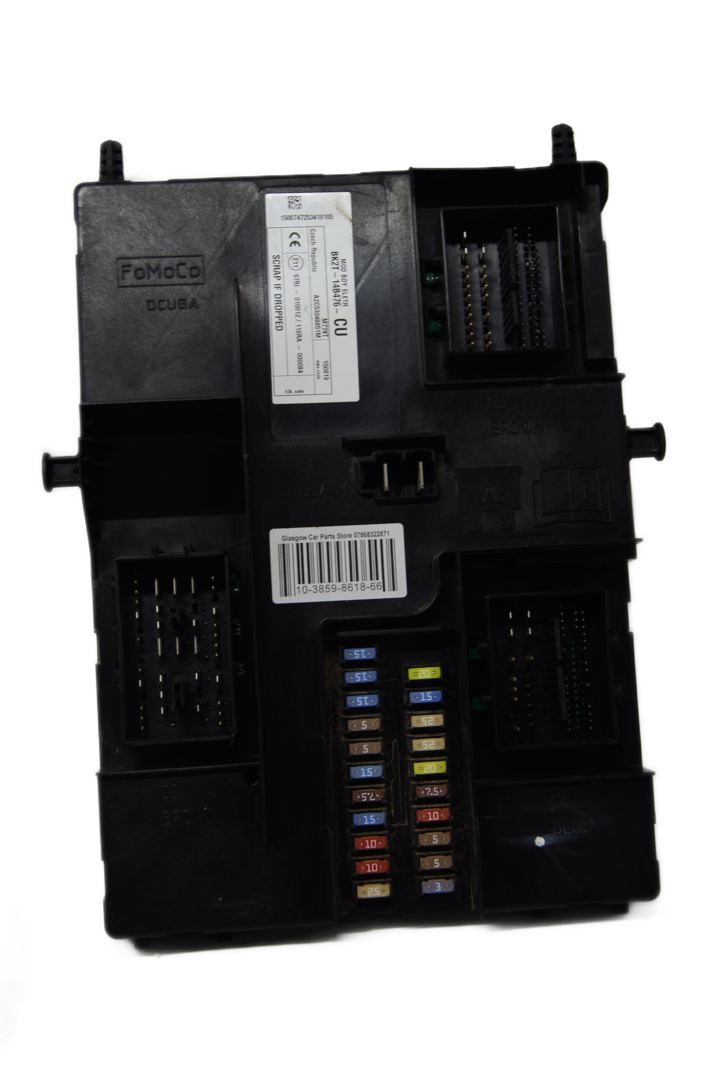 Ford TRANSIT Custom  BCM Body Controle Module Genuine BK2T-14B476CU - Glasgow Car Parts Store