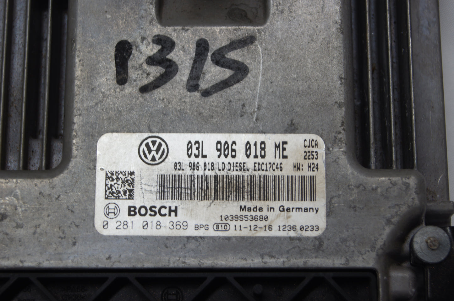 SEAT EXEO ENGINE ECU 03L906018ME 0281018369 EDC17C46 - Glasgow Car Parts Store