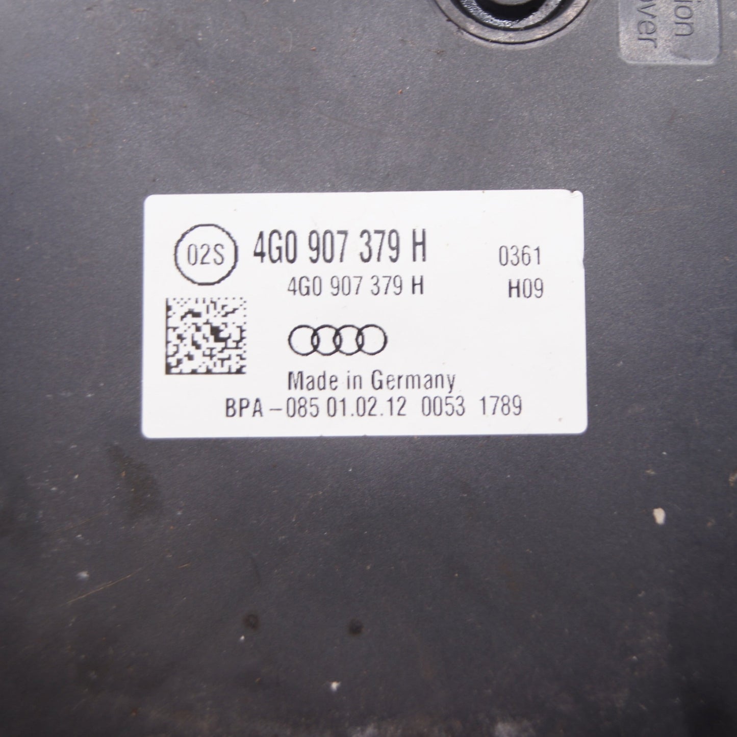 AUDI ABS PUMP 4G0907379H 0265250487 4G0614517R