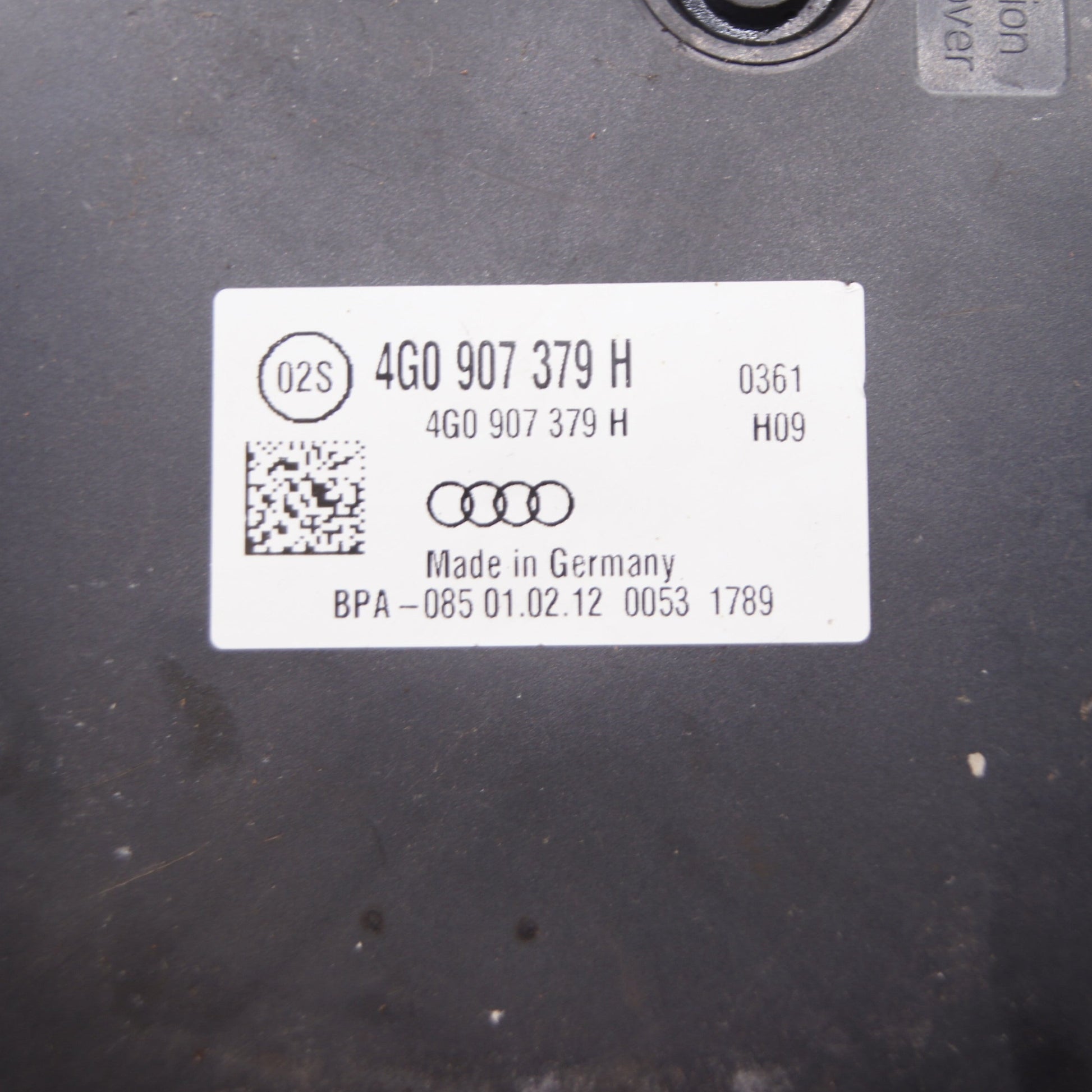 AUDI  ABS PUMP 4G0907379H 0265250487 4G0614517R - Glasgow Car Parts Store