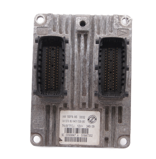 FIAT 500  ECU IAW 5SF9.MS CONTROL MODULE 1.2 PETROL 51903153 PLUG AND PLAY. - Glasgow Car Parts Store