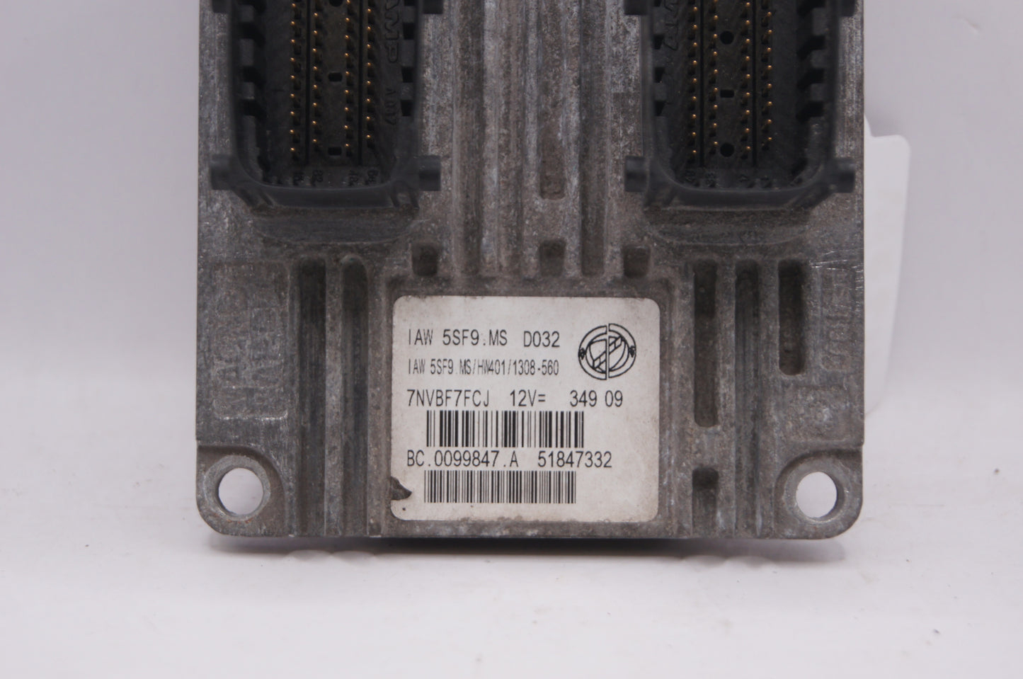 FIAT 500 ECU IAW 5SF9.MS CONTROL MODULE 1.2 PETROL 51903153 PLUG AND PLAY.