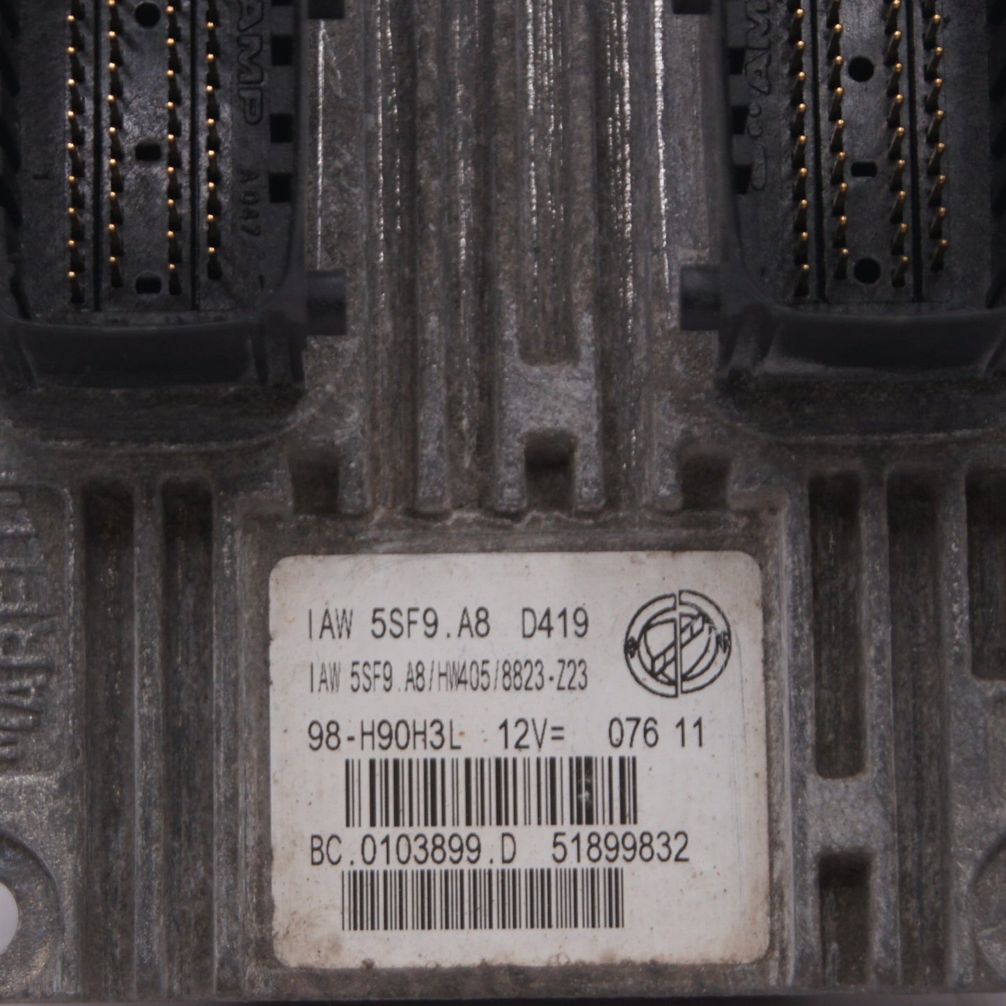 FIAT ENGINE ECU IAW5SF9.A8 51899832 PLUG AND PLAY - Glasgow Car Parts Store