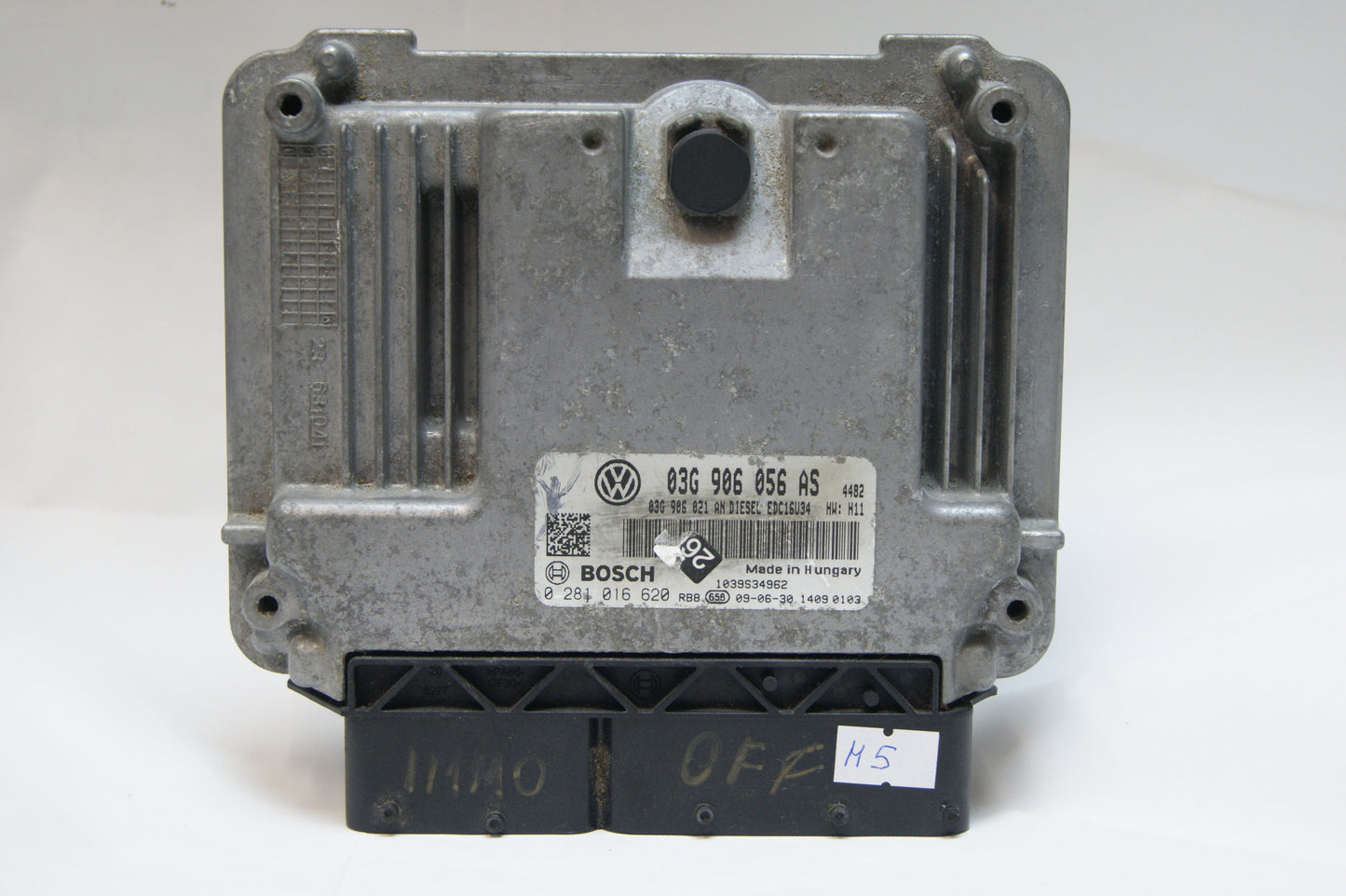 ECU 0281016620 03G906056AS VW TDI ECU PLUG & PLAY IMMO OFF - Glasgow Car Parts Store