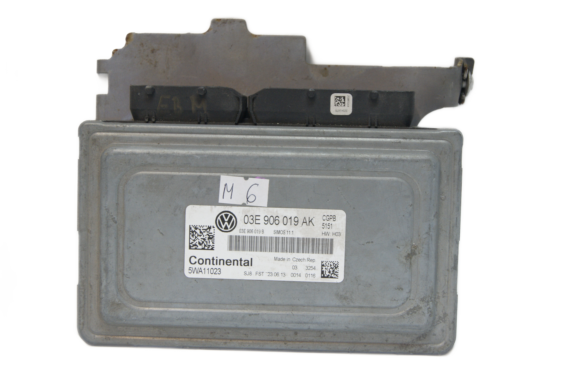 VOLKSWAGEN POLO  ENGINE ECU 03E906019AK - Glasgow Car Parts Store