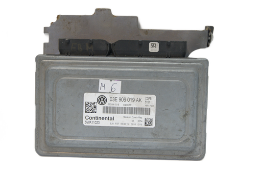 VOLKSWAGEN POLO  ENGINE ECU 03E906019AK - Glasgow Car Parts Store
