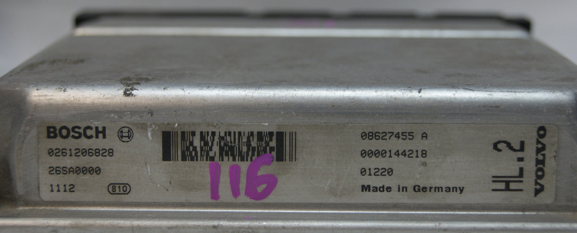 VOLVO  2.4 PETROL ENGIEN ECU 0261206828 26SA0000 - Glasgow Car Parts Store