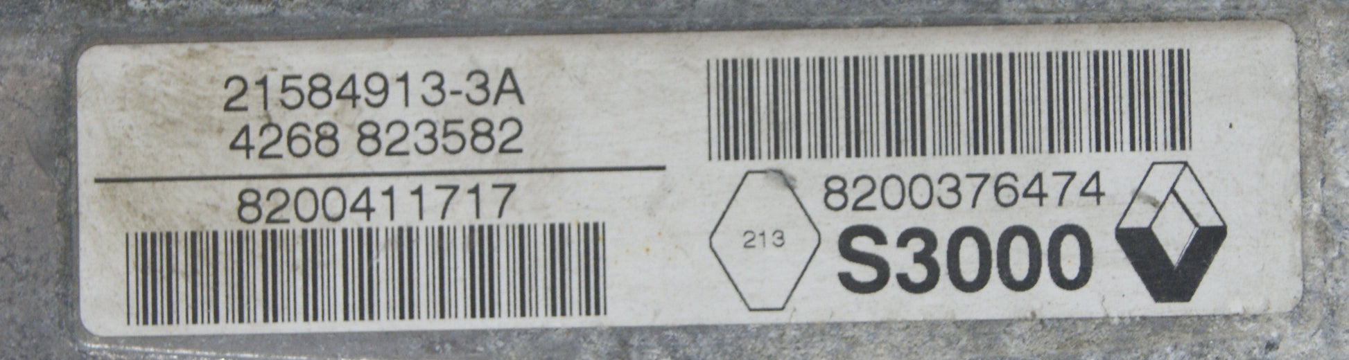 ECU RENAULT 8200376474 8200411717 SAGEM S3000 - Glasgow Car Parts Store