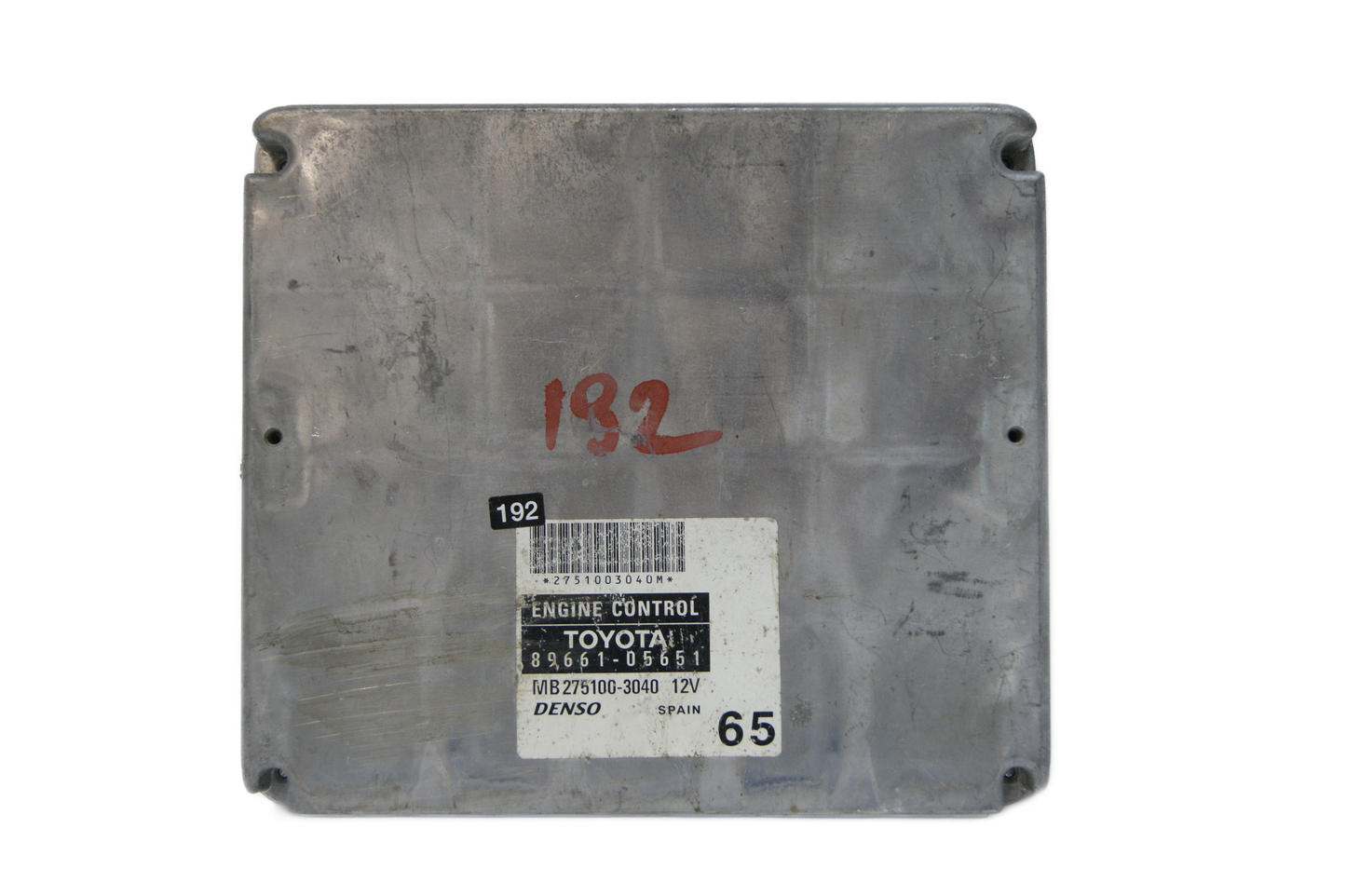Toyota Avensis 2.0 Petrol Engine Control Module Unit 89661-05651 - Glasgow Car Parts Store