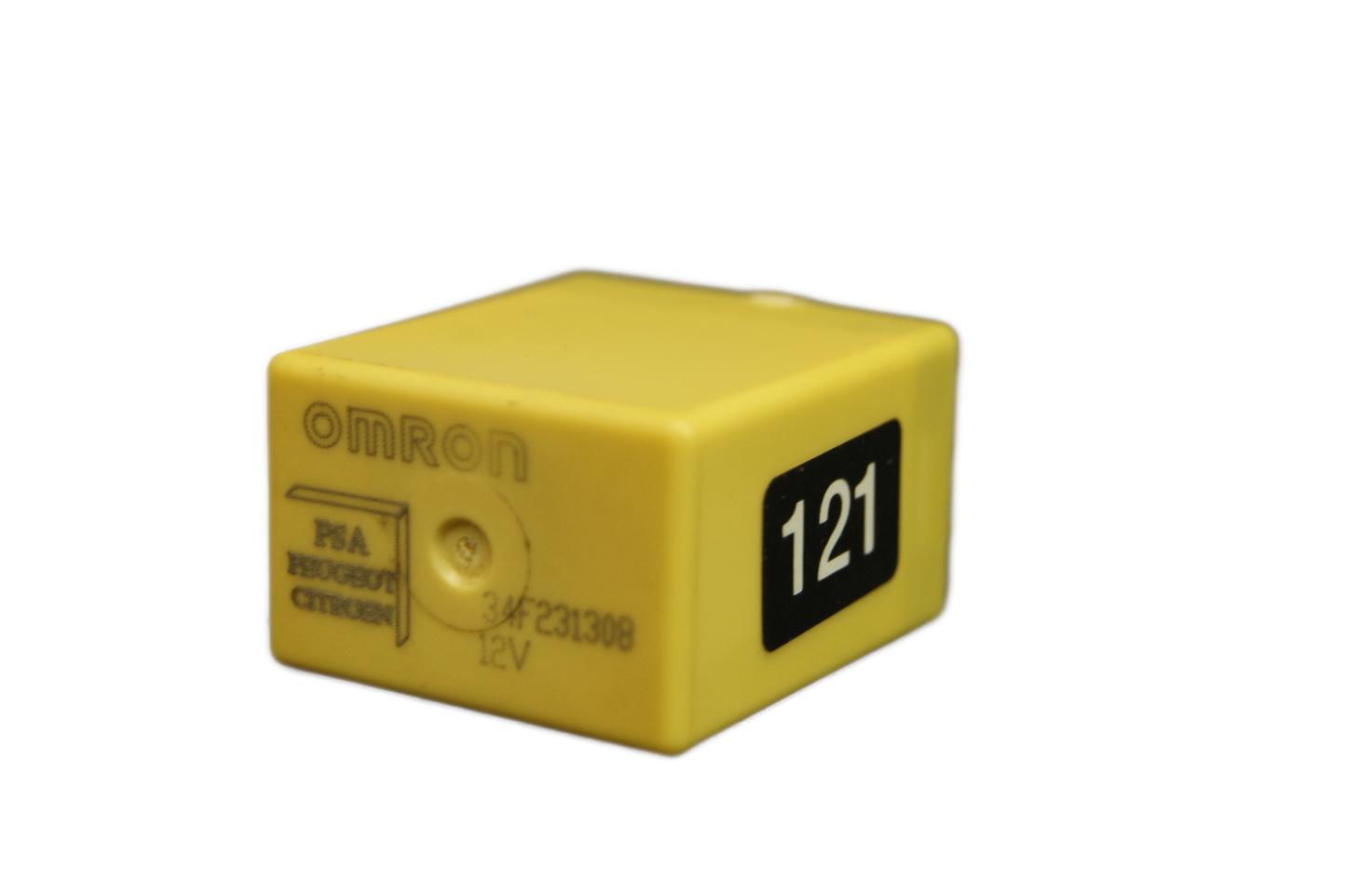 121-Peugeot & Citroen (09-17) 5-Pin Yellow Relay 9673062180 Omron 34F231308