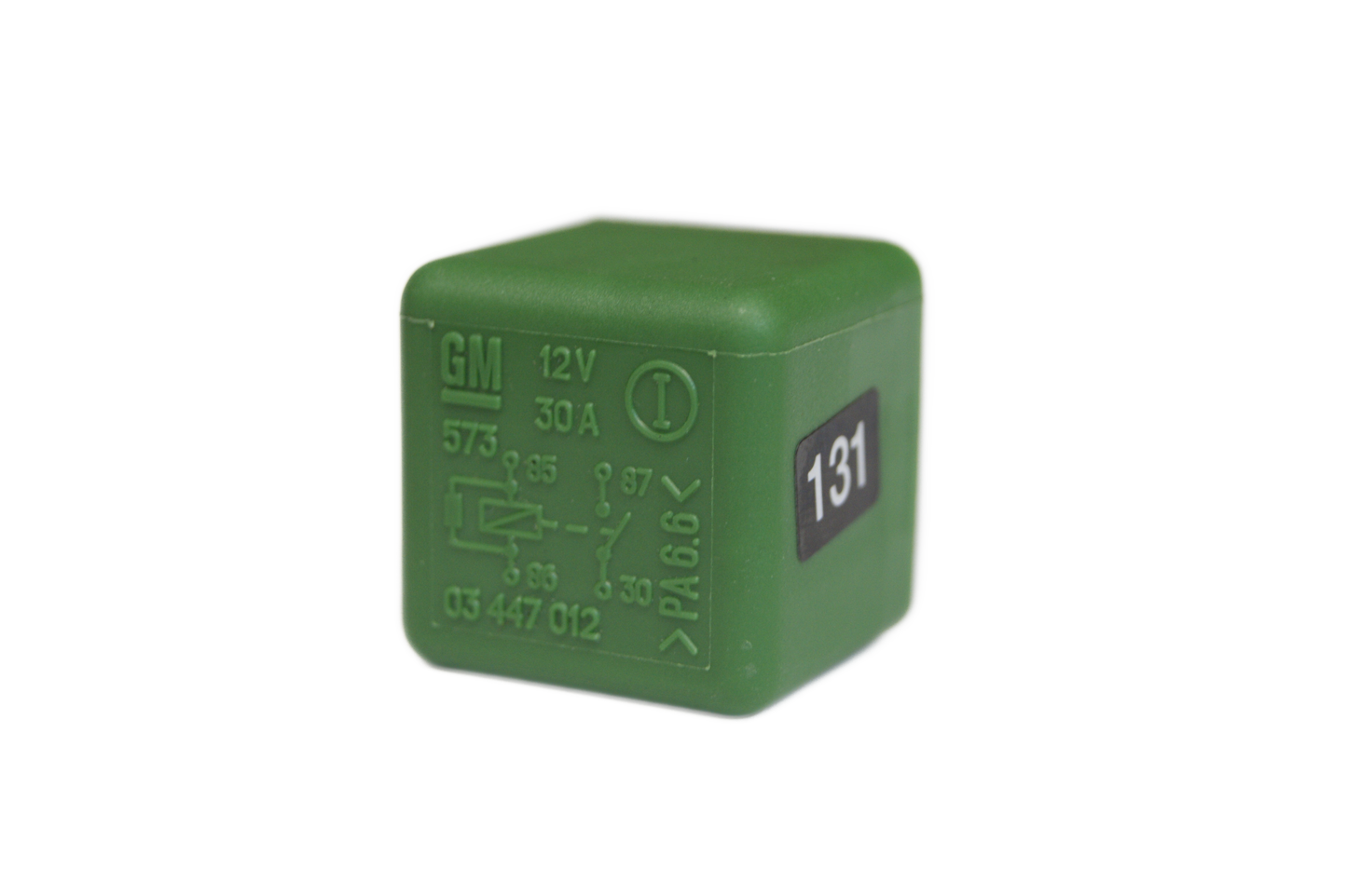131-Saab / Vauxhall / Opel (1990-2005) Fuel Pump Green Relay 03447012 12V 30A - Glasgow Car Parts Store
