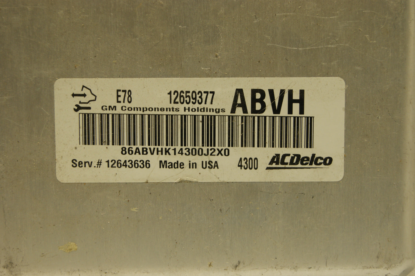 OPEL VAUXHALL  ECU ENGINE CONTROL UNIT 12643636 12659377 - Glasgow Car Parts Store