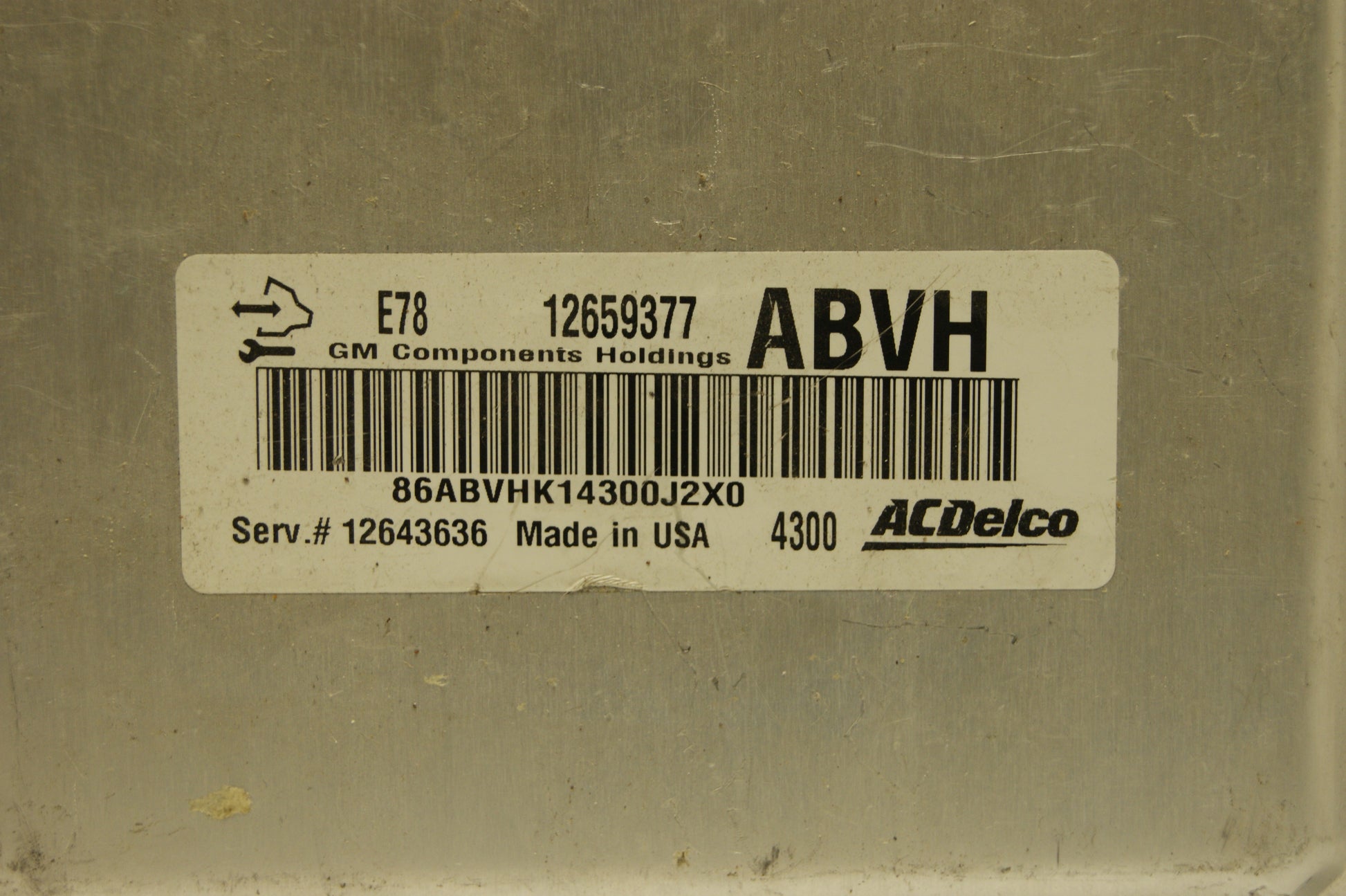 OPEL VAUXHALL  ECU ENGINE CONTROL UNIT 12643636 12659377 - Glasgow Car Parts Store