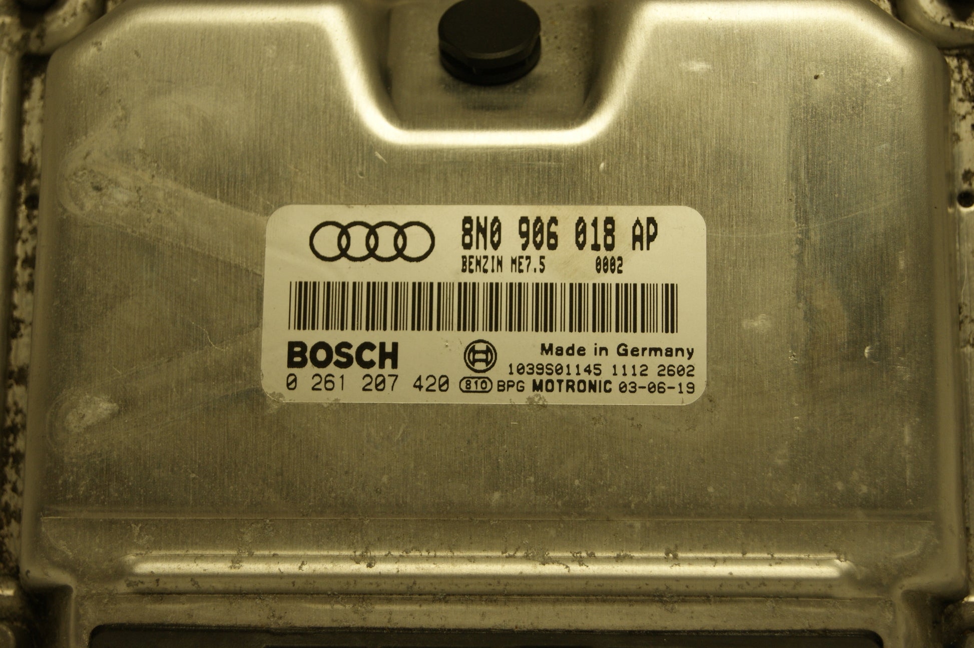 AUDI A3 1.8T AUM ECU PLUG & PLAY IMMO OFF  8N0906018AP 0261207420 - Glasgow Car Parts Store