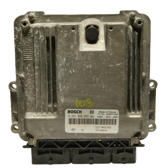 MERCEDES CITAN W415 1.5 CDI DIESEL MANUAL ENGINE ECU 237104376R 0281030899 - Glasgow Car Parts Store