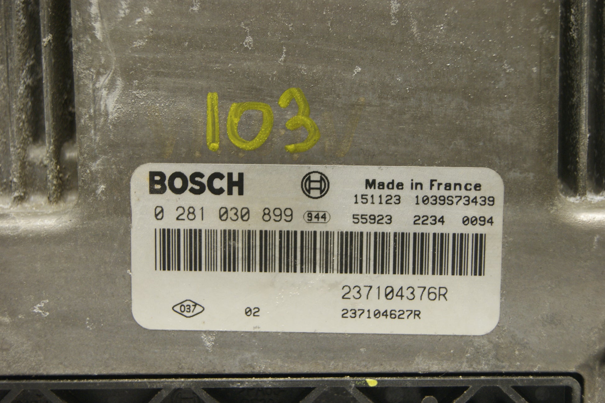 MERCEDES CITAN W415 1.5 CDI DIESEL MANUAL ENGINE ECU 237104376R 0281030899 - Glasgow Car Parts Store