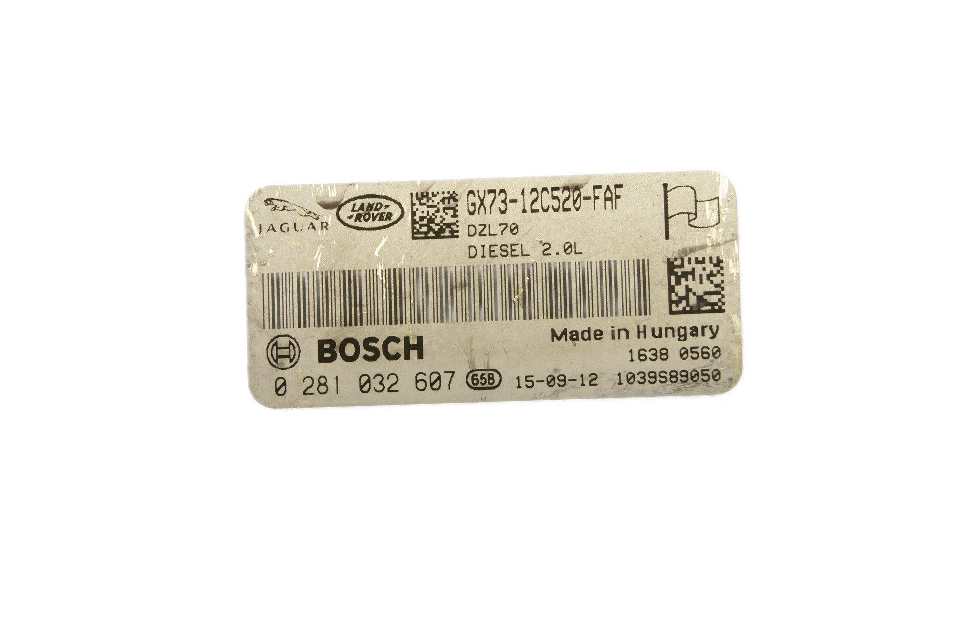 Land Rover/ Discovery  Jaguar ECU GX73-12C520-FAF  0281032607/ Plug & Play/ Exchange unit ( Programming BY POST) - Glasgow Car Parts Store