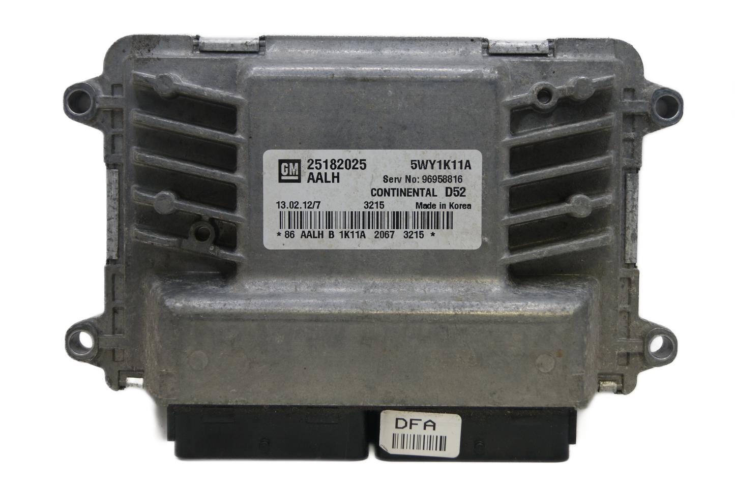ECU  D52 25182025 CHEVROLET SPARK 1.0 PLUG AND PLAY(CLONING) - Glasgow Car Parts Store