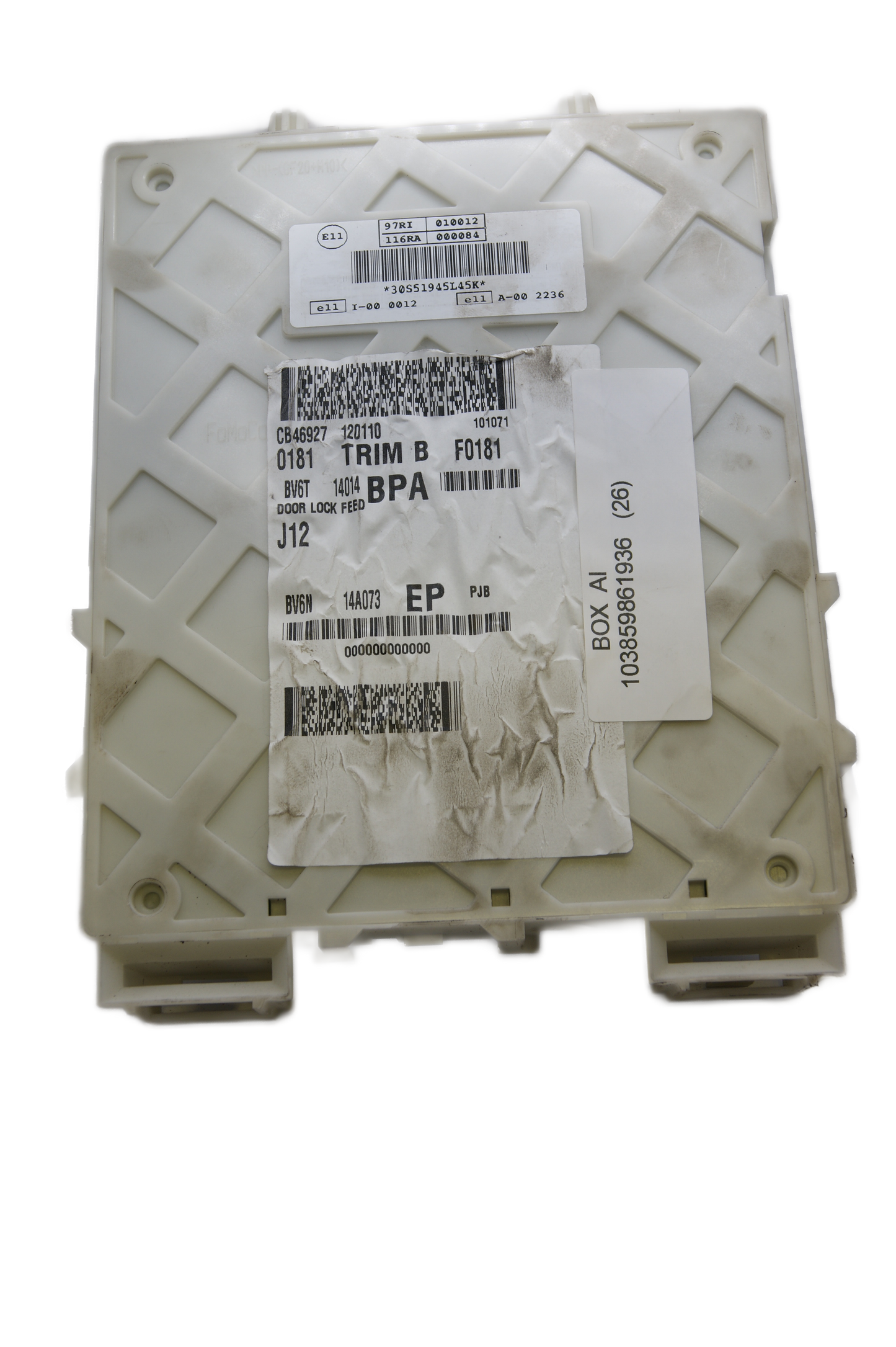 BCM FORD  BV6N 14A073 FP  PLUG & PLAY. WE PROVIDE REPLACEMENT AND CLONING - Glasgow Car Parts Store