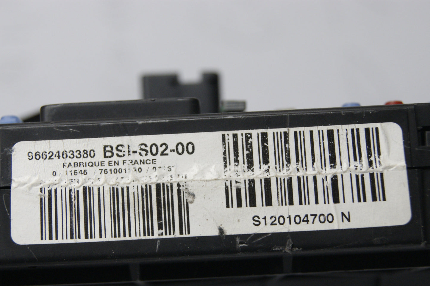 PEUGOT CITROEN BSI 9662463380 SIEMENS - Glasgow Car Parts Store